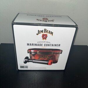 Jim Beam Vacuum Seal Marinade Container Set